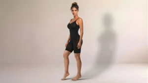 califlo snatched activewear black bodysuit performance compression gym yoga fitness