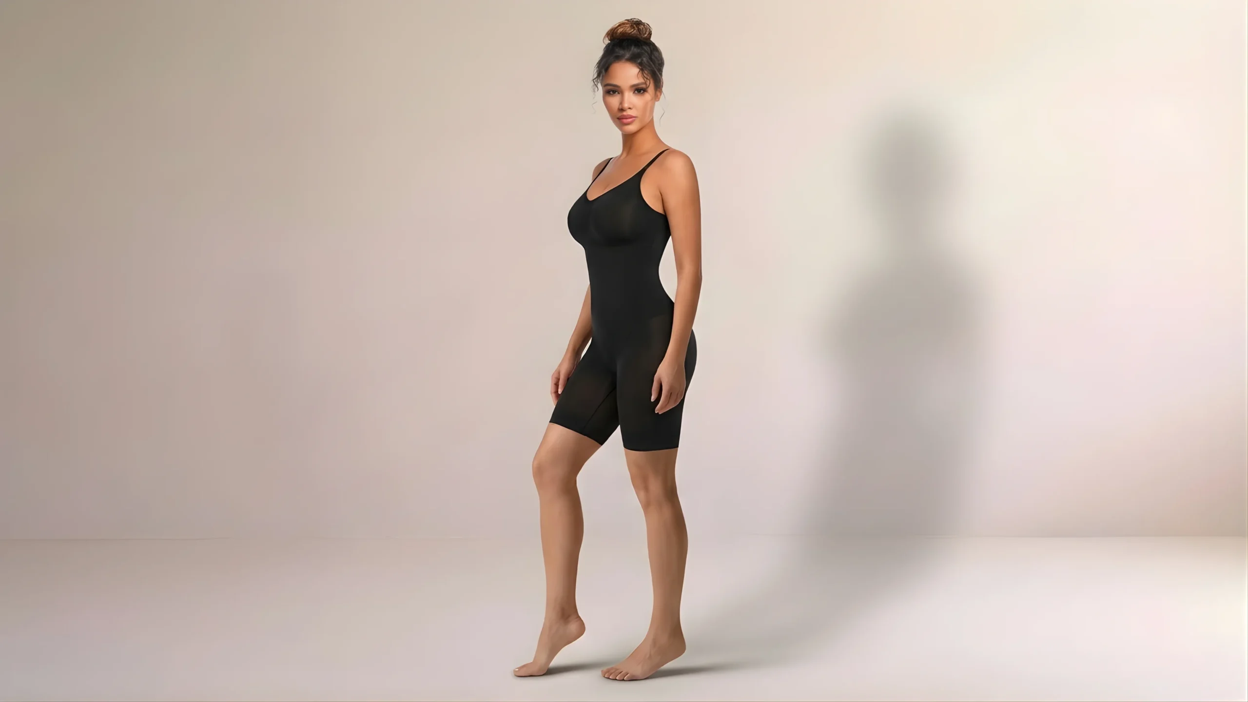 califlo snatched activewear black bodysuit performance compression gym yoga fitness