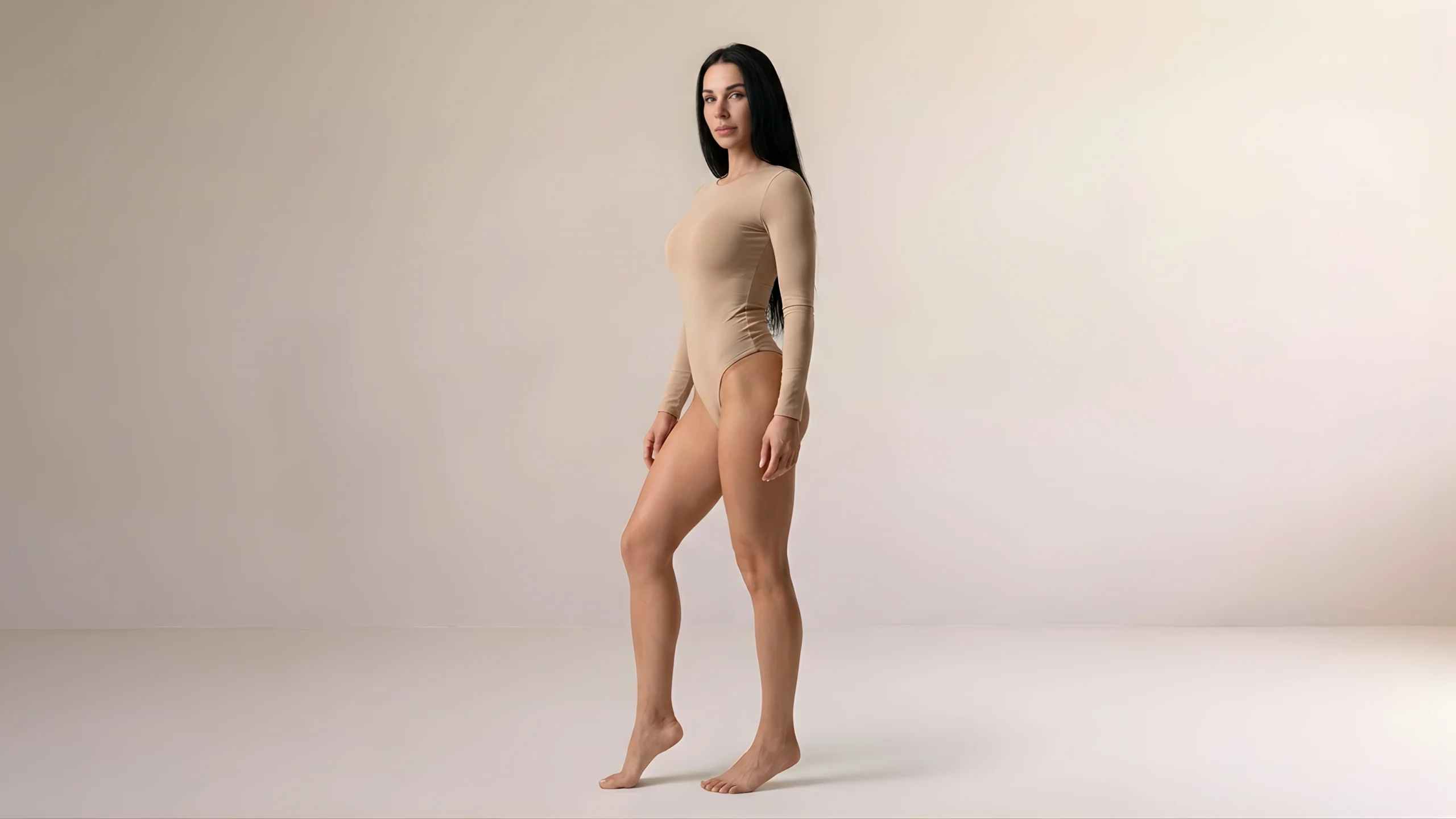 CALIFLO Thunder Soft everyday bodysuit in buttery-soft fabric with light compression for all-day comfort and smoothing.